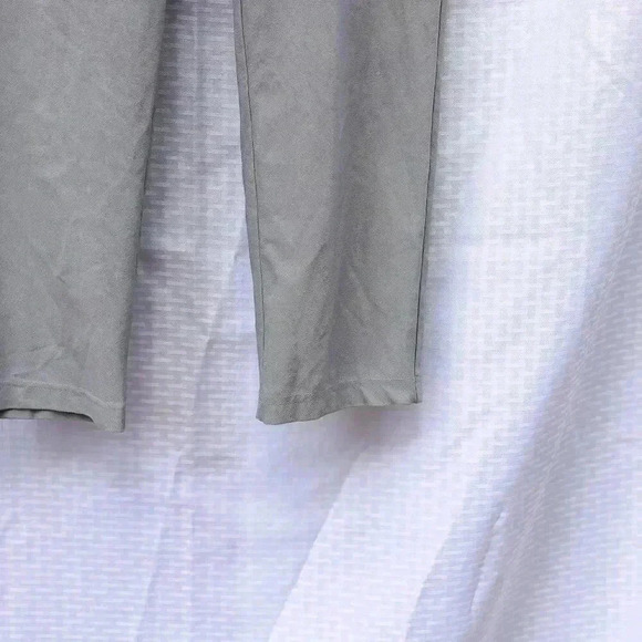 Adidas Size L Grey lightweight pockets stretch travel pants - Picture 10 of 13